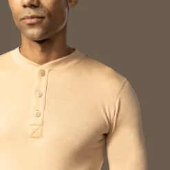 Logan Wool Grandpa Shirt, bestefarstrøye, merinoull - Skjorte - Logan Wool Grandpa Shirt, bestefarstrøye, merinoull