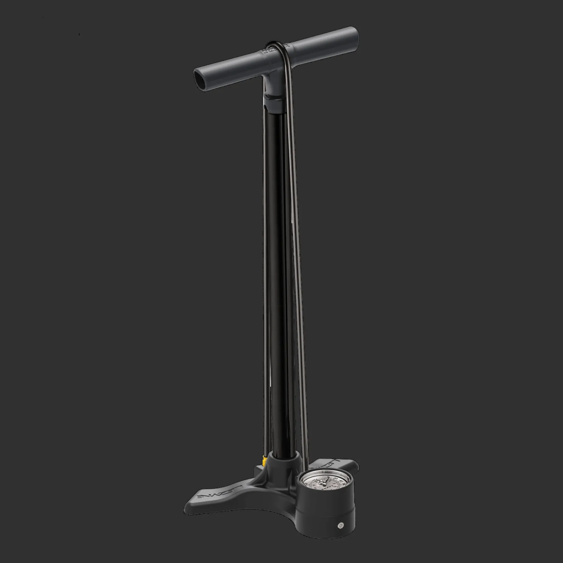 Macro floor drive ABS Matte black, gulvpumpe - Sykkelpumpe - Macro floor drive ABS Matte black, gulvpumpe