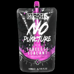 Muc-Off No Puncture Hassle 140ml - Pouch Only - Tilbehør hjul, dekk & slange - Muc-Off No Puncture Hassle 140ml - Pouch Only