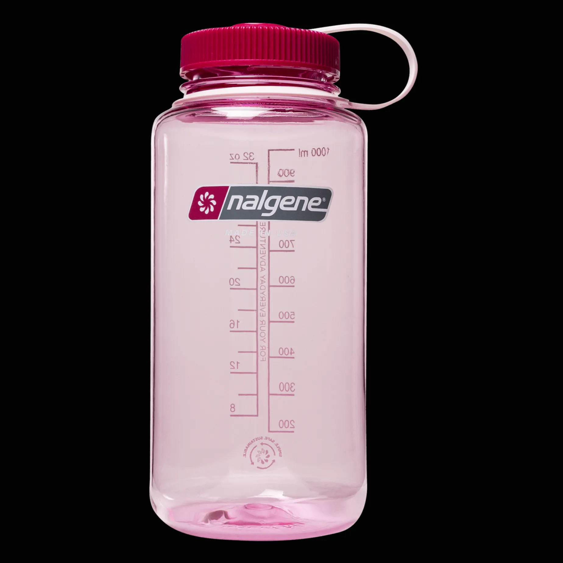 Nalgene 1L Wide Mouth, drikkeflaske - Termos & Flasker - Nalgene 1L Wide Mouth, drikkeflaske