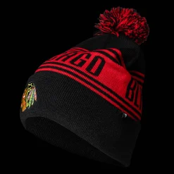 NHL Beanie Cuff W/Pom - 24/25, lue, unisex - NHL Drakter & Tilbehør - NHL Beanie Cuff W/Pom - 24/25, lue, unisex