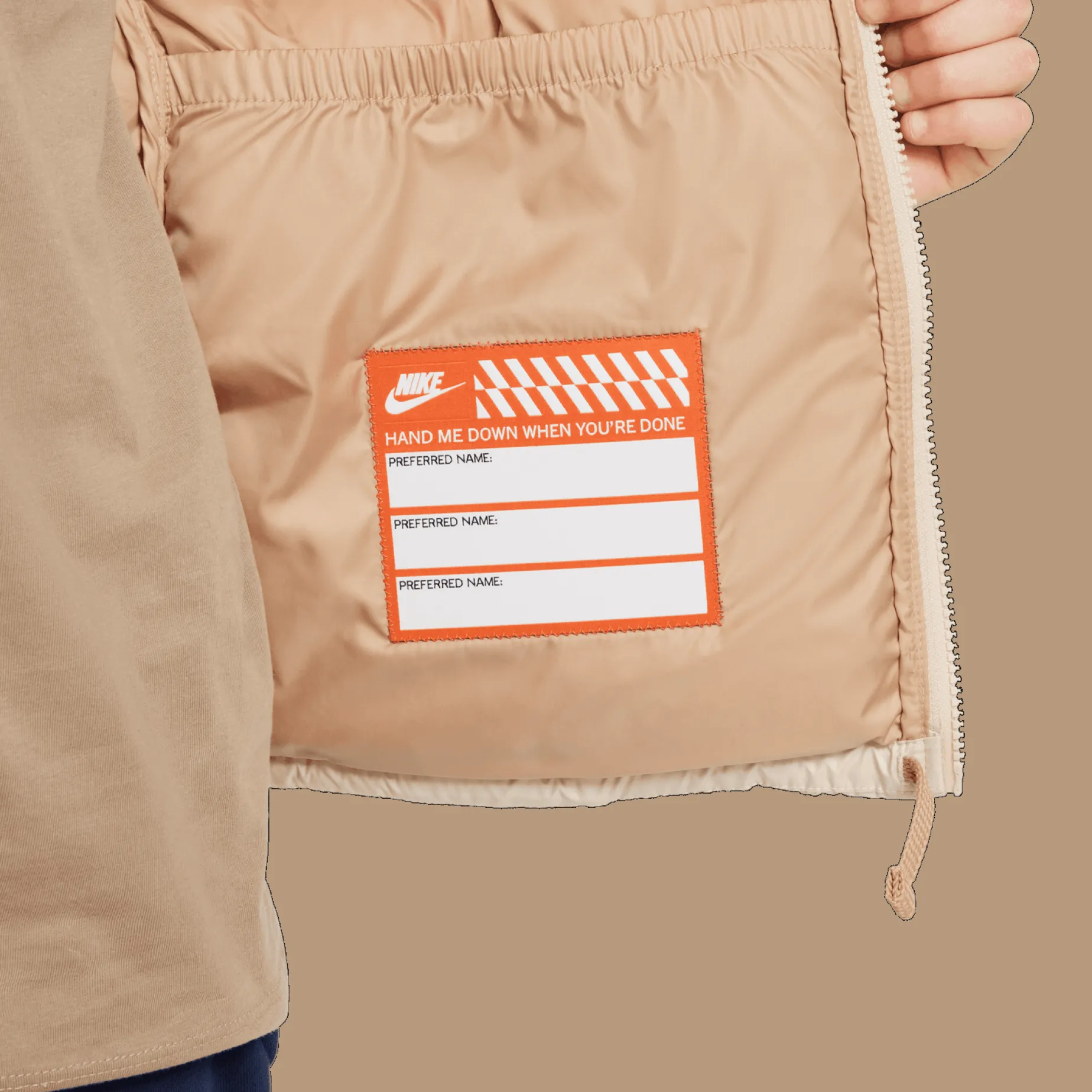 Nike Sportswear Heavyweight Synthet, vest, junior - Vinterjakke - Nike Sportswear Heavyweight Synthet, vest, junior