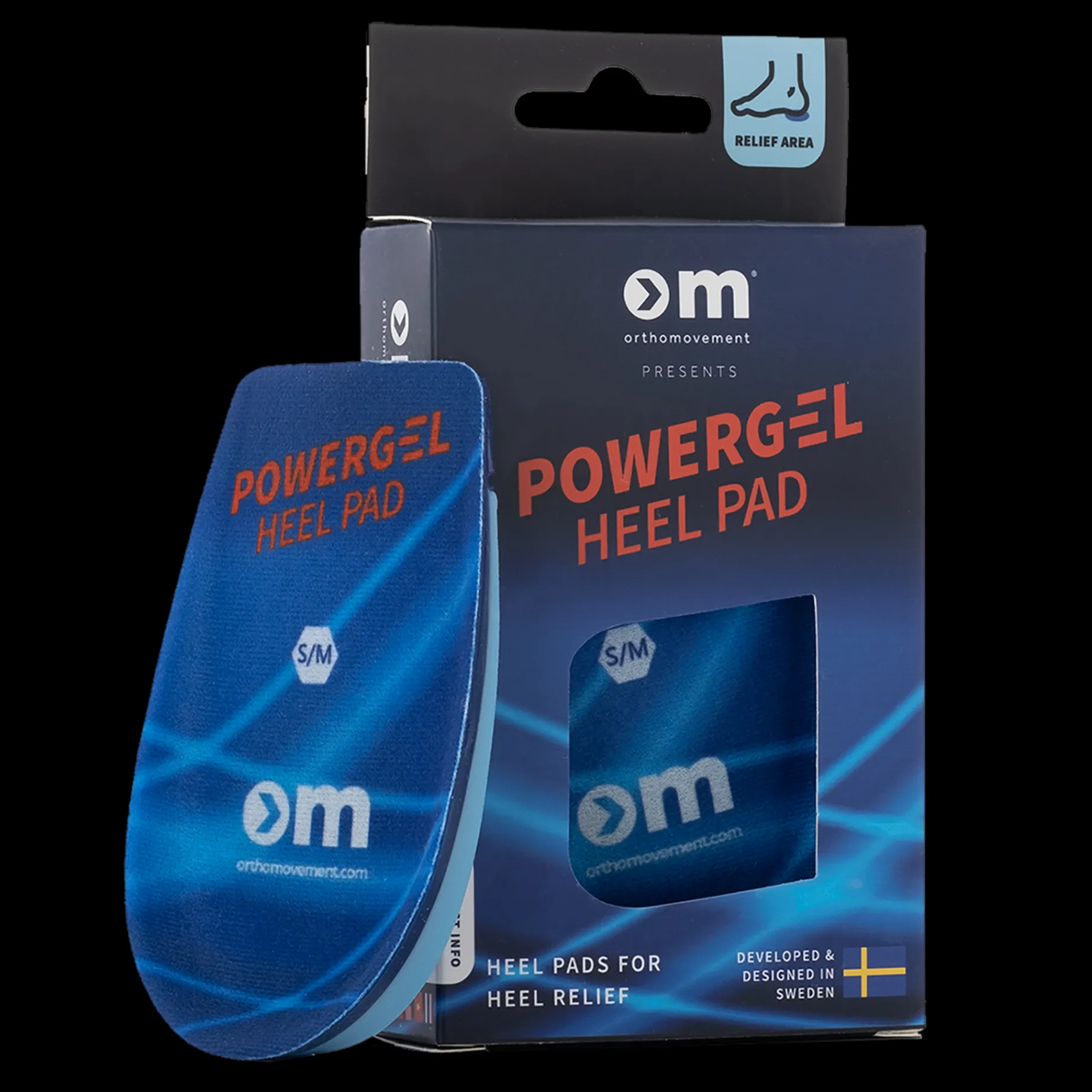 Om Heel Pad - One Color, Powergel hælpute -  - Om Heel Pad - One Color, Powergel hælpute