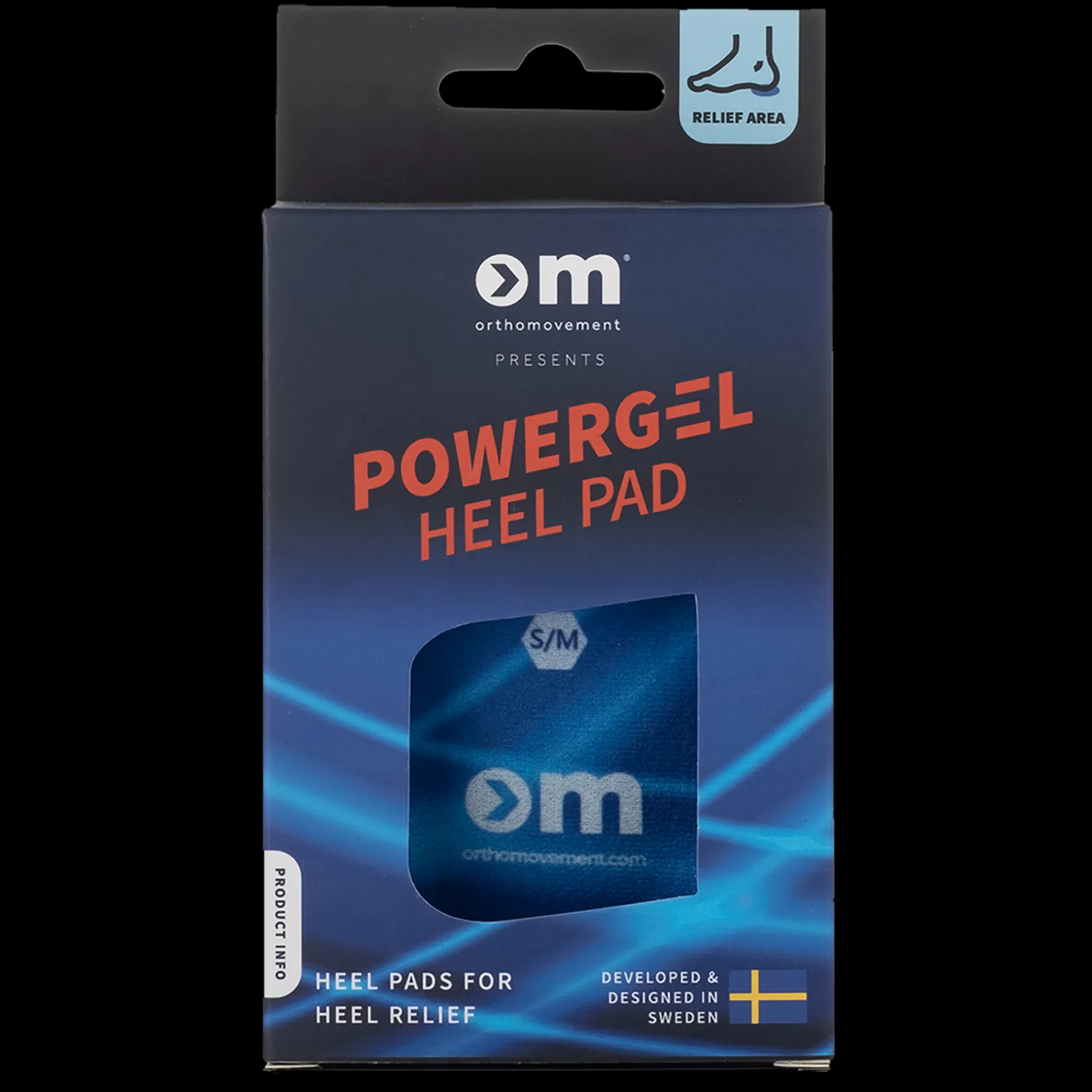 Om Heel Pad - One Color, Powergel hælpute -  - Om Heel Pad - One Color, Powergel hælpute