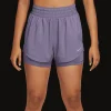 One Dri-FIT High Waisted 3in 2n1 Short, treningshorts, dame - Treningsshorts - One Dri-FIT High Waisted 3in 2n1 Short, treningshorts, dame