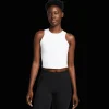 One Fitted Dri-FIT Crop Tank, singlet, dame - Trenings Singlet - One Fitted Dri-FIT Crop Tank, singlet, dame