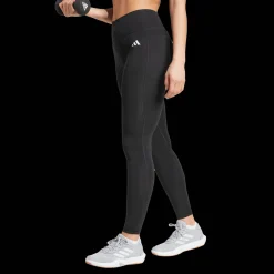 Optime Essentials Stash Pocket Full-Length Tights, treningstights, dame - Treningstights - Optime Essentials Stash Pocket Full-Length Tights, treningstights, dame