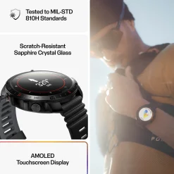 Polar Grit X2 Pro, smartklokke, multisportklokke, unisex - Pulsklokke - Polar Grit X2 Pro, smartklokke, multisportklokke, unisex