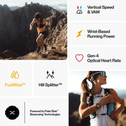 Polar Grit X2 Pro, smartklokke, multisportklokke, unisex - Pulsklokke - Polar Grit X2 Pro, smartklokke, multisportklokke, unisex