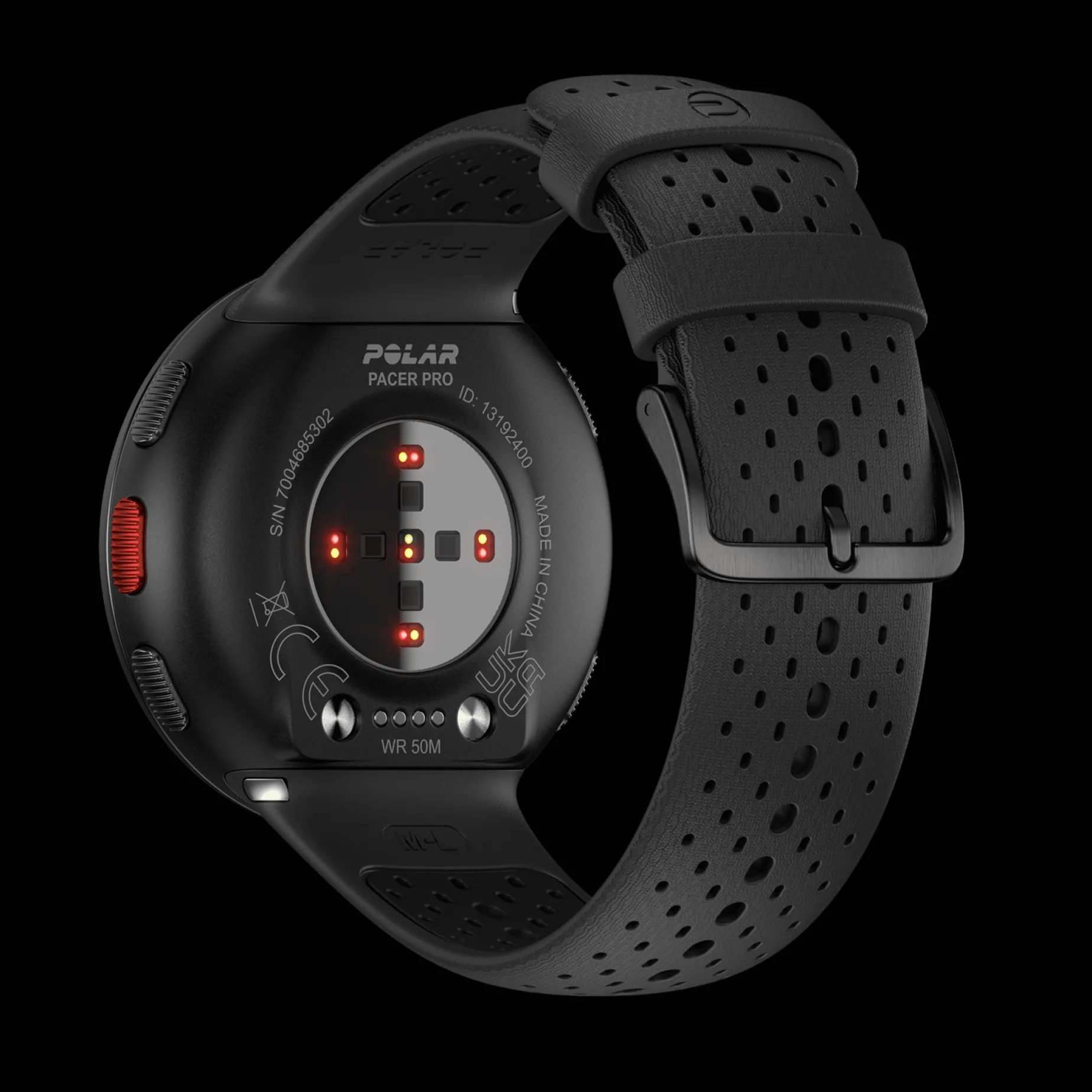 Polar Pacer Pro Gry/Blk M/L Hr, multisportklokke, løpeklokke, pulsklokke, unisex - Pulsklokke - Polar Pacer Pro Gry/Blk M/L Hr, multisportklokke, løpeklokke, pulsklokke, unisex