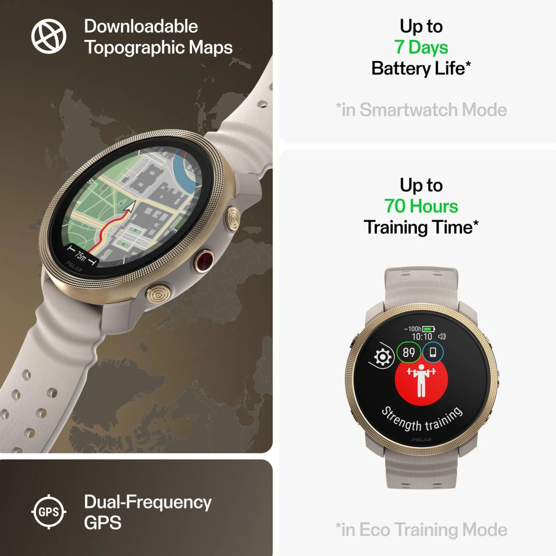 Polar Vantage M3 S-L, smartklokke - Pulsklokke - Polar Vantage M3 S-L, smartklokke