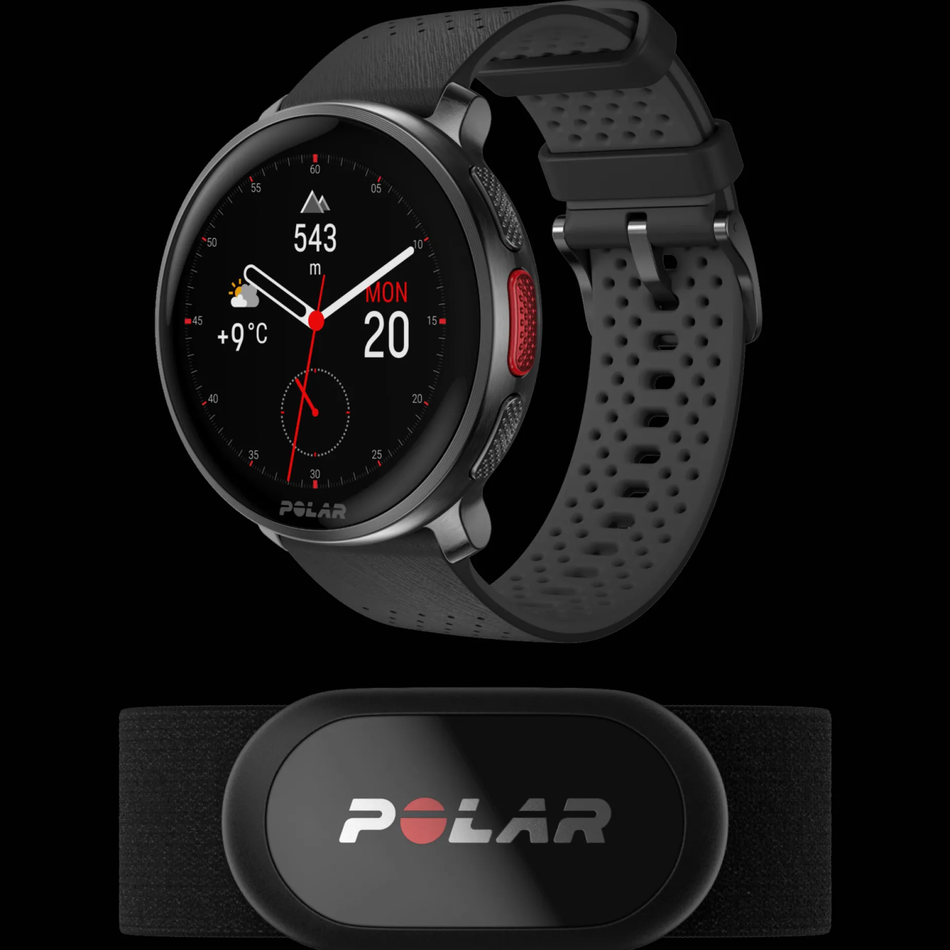 Polar Vantage V3 + HR, smartklokke + pulsbelte - Pulsklokke - Polar Vantage V3 + HR, smartklokke + pulsbelte