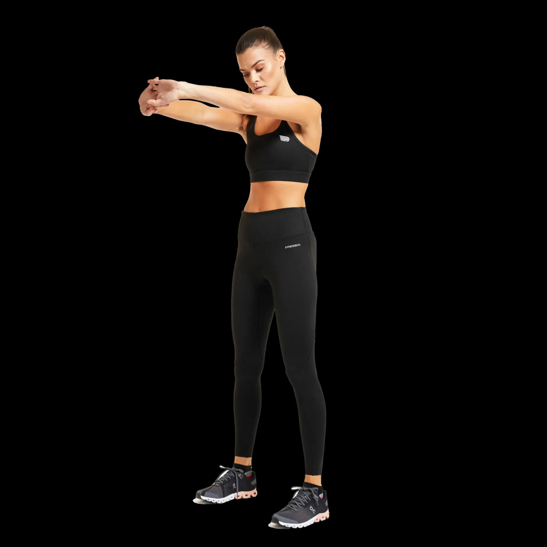 Pressio Tight High Rise W, kompresjonstights dame - Treningstights - Pressio Tight High Rise W, kompresjonstights dame