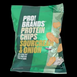 Pro Brands Protein Chips, potetgull - Kosttilskudd - Pro Brands Protein Chips, potetgull