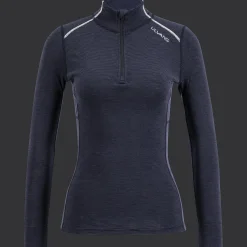 Rav 100% Turtle Neck Half Zip, ulltrøye dame - Ullundertøy overdel dame - Rav 100% Turtle Neck Half Zip, ulltrøye dame
