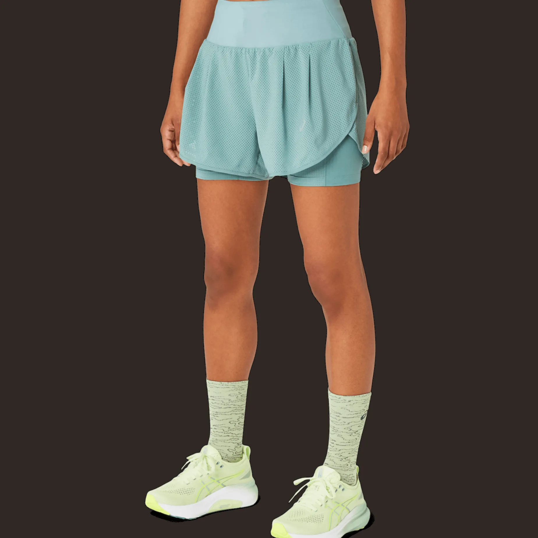 Road 2-n-1 3.5in Short, løpeshorts, dame - Treningsshorts - Road 2-n-1 3.5in Short, løpeshorts, dame