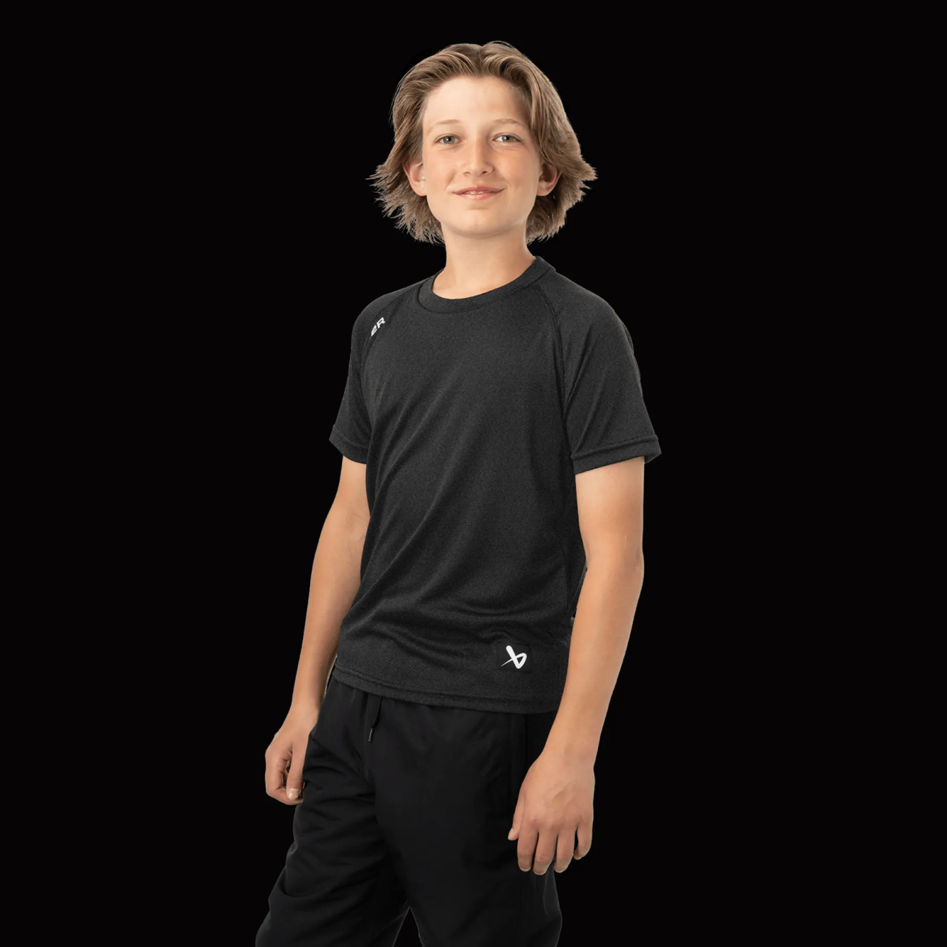 S24 Bauer Team Short Sleeve Tech Tee 24/25, treningstrøye, barn - T-Shirts & Shorts - S24 Bauer Team Short Sleeve Tech Tee 24/25, treningstrøye, barn