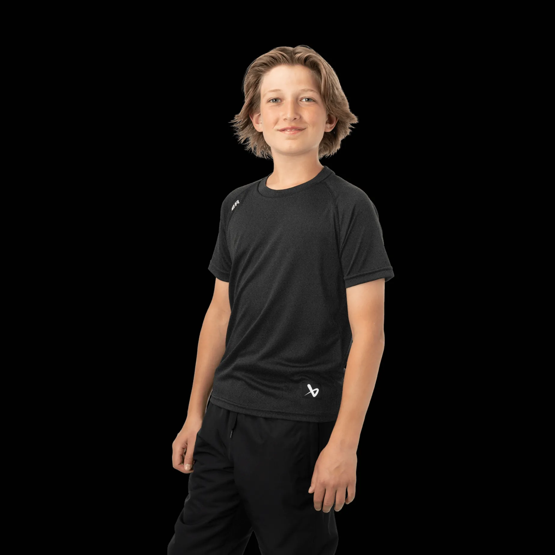 S24 Bauer Team Short Sleeve Tech Tee 24/25, treningstrøye, barn - T-Shirts & Shorts - S24 Bauer Team Short Sleeve Tech Tee 24/25, treningstrøye, barn