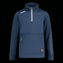 S23 Team Fleece 1/2 Zip 24/25, genser, junior - T-Shirts & Shorts - S23 Team Fleece 1/2 Zip 24/25, genser, junior