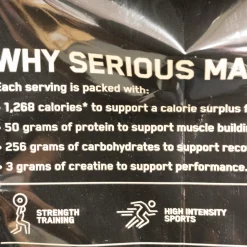 Serious Mass 5450 g, proteinpulver - Gainer - Serious Mass 5450 g, proteinpulver