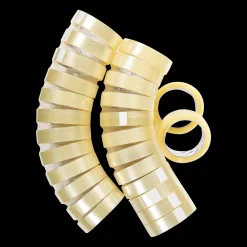 Shinguard tape PP 25mmx66m clear 72 pack-21/22, benbeskyttelsestape - Hockeytape - Shinguard tape PP 25mmx66m clear 72 pack-21/22, benbeskyttelsestape