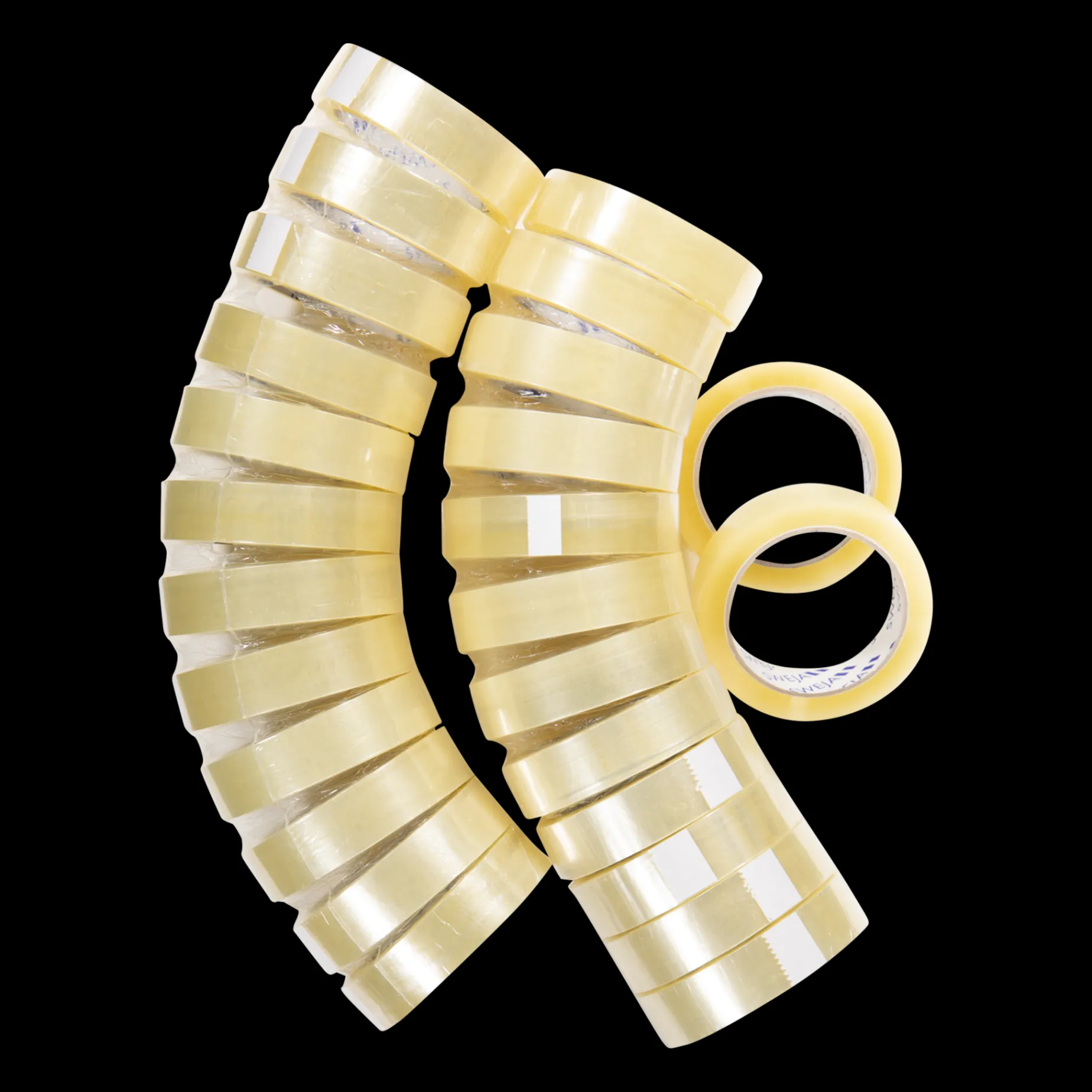 Shinguard tape PP 25mmx66m clear 72 pack-21/22, benbeskyttelsestape - Hockeytape - Shinguard tape PP 25mmx66m clear 72 pack-21/22, benbeskyttelsestape