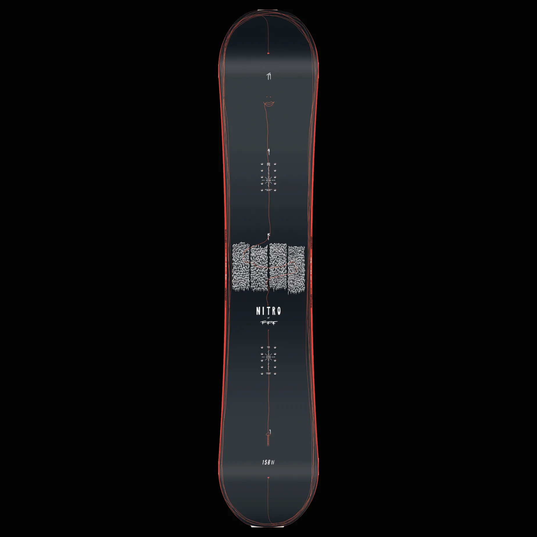 Snowboard T1 X FFF Wide 24/25, snowboard, herre - Snowboard - Snowboard T1 X FFF Wide 24/25, snowboard, herre
