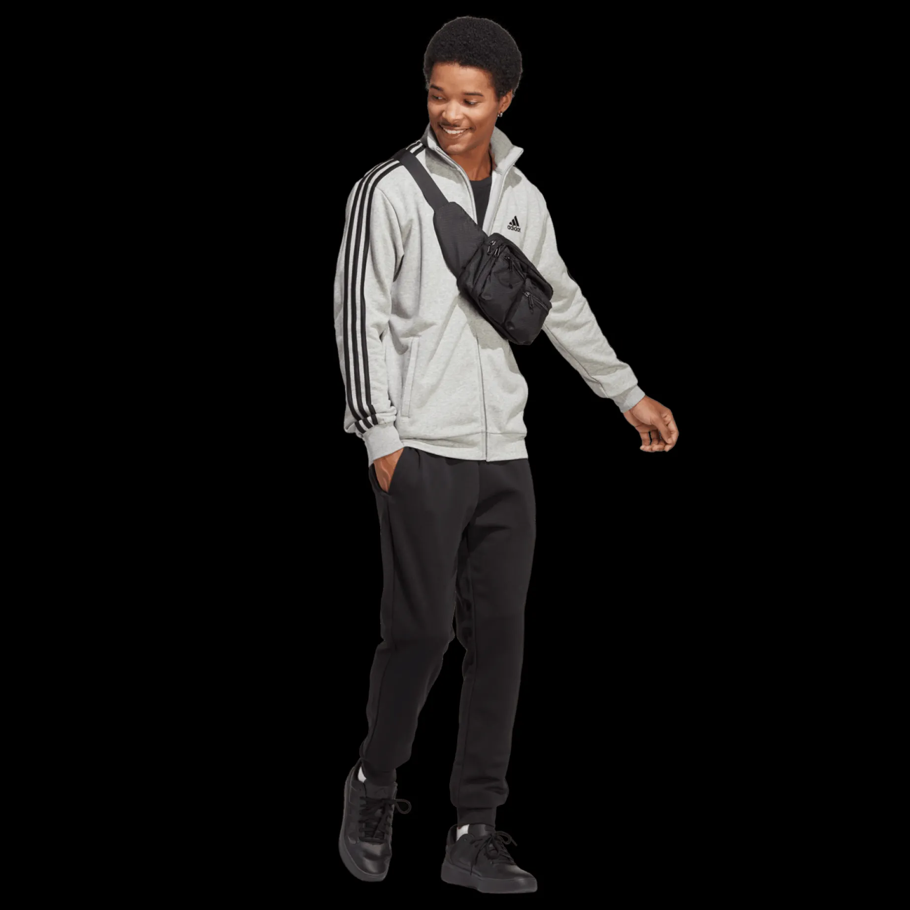Sportswear Basic 3 Stripes French Terry Tracksuit, herre - Fritid- & Joggebukser - Sportswear Basic 3 Stripes French Terry Tracksuit, herre