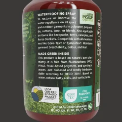 Spray-on Textile Waterproofing 500 ml 23/24, impregneringsspray - Skopleie - Spray-on Textile Waterproofing 500 ml 23/24, impregneringsspray