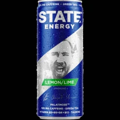 State Energy Lemon/lime 330ml, energidrikk - Energidrikk - State Energy Lemon/lime 330ml, energidrikk