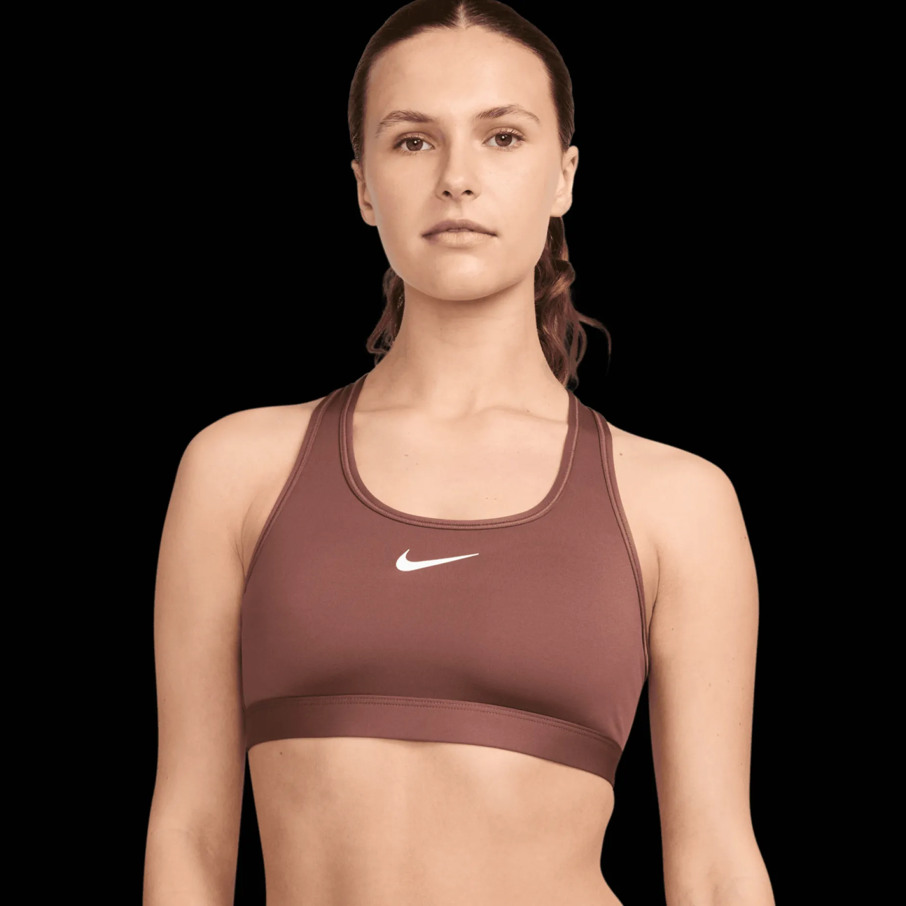 Swoosh Medium Support Bra, sports-BH, dame - Medium Støtte - Swoosh Medium Support Bra, sports-BH, dame