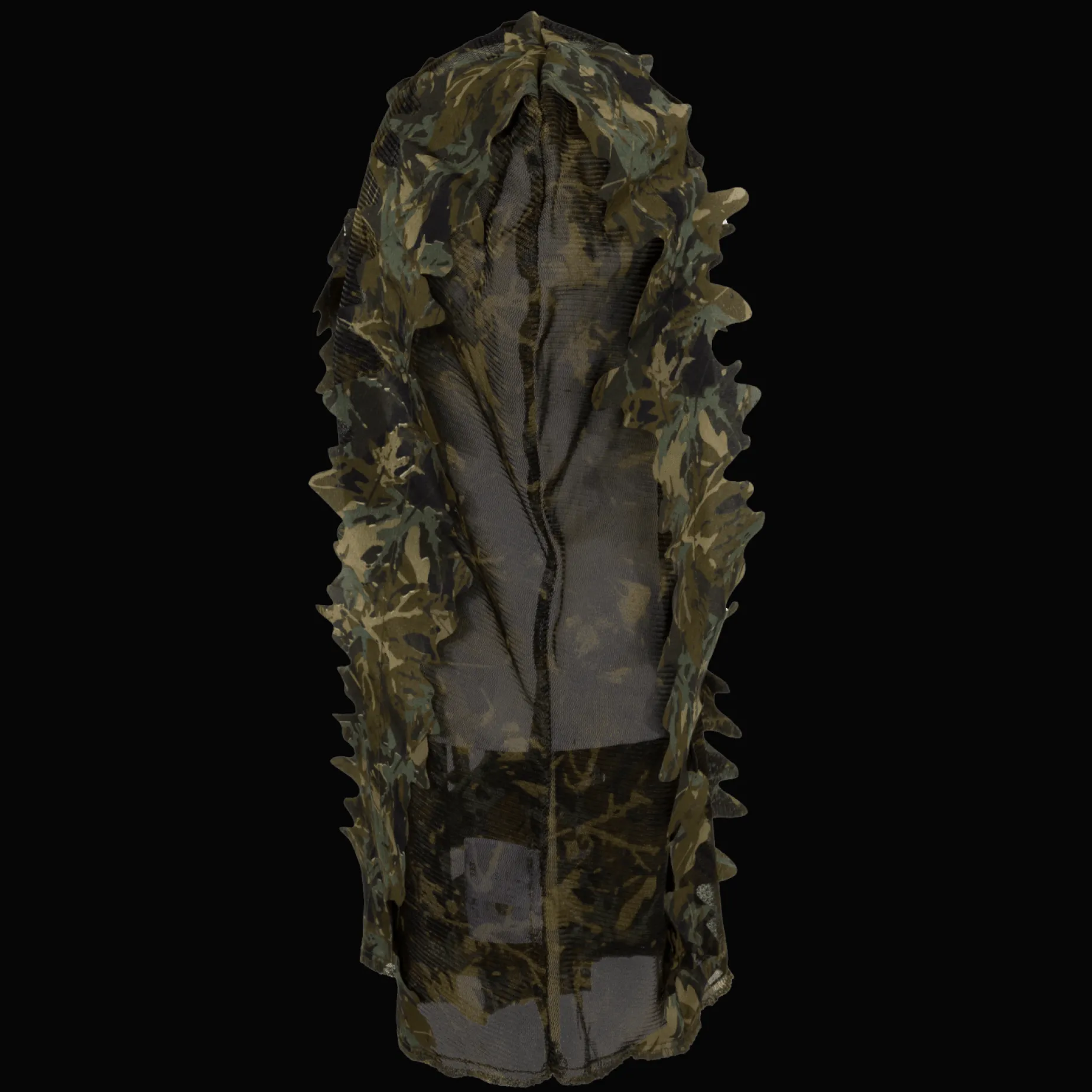 Syringa Camo Leaf Mask, kamuflasjemaske - Balaclava & Hals - Syringa Camo Leaf Mask, kamuflasjemaske