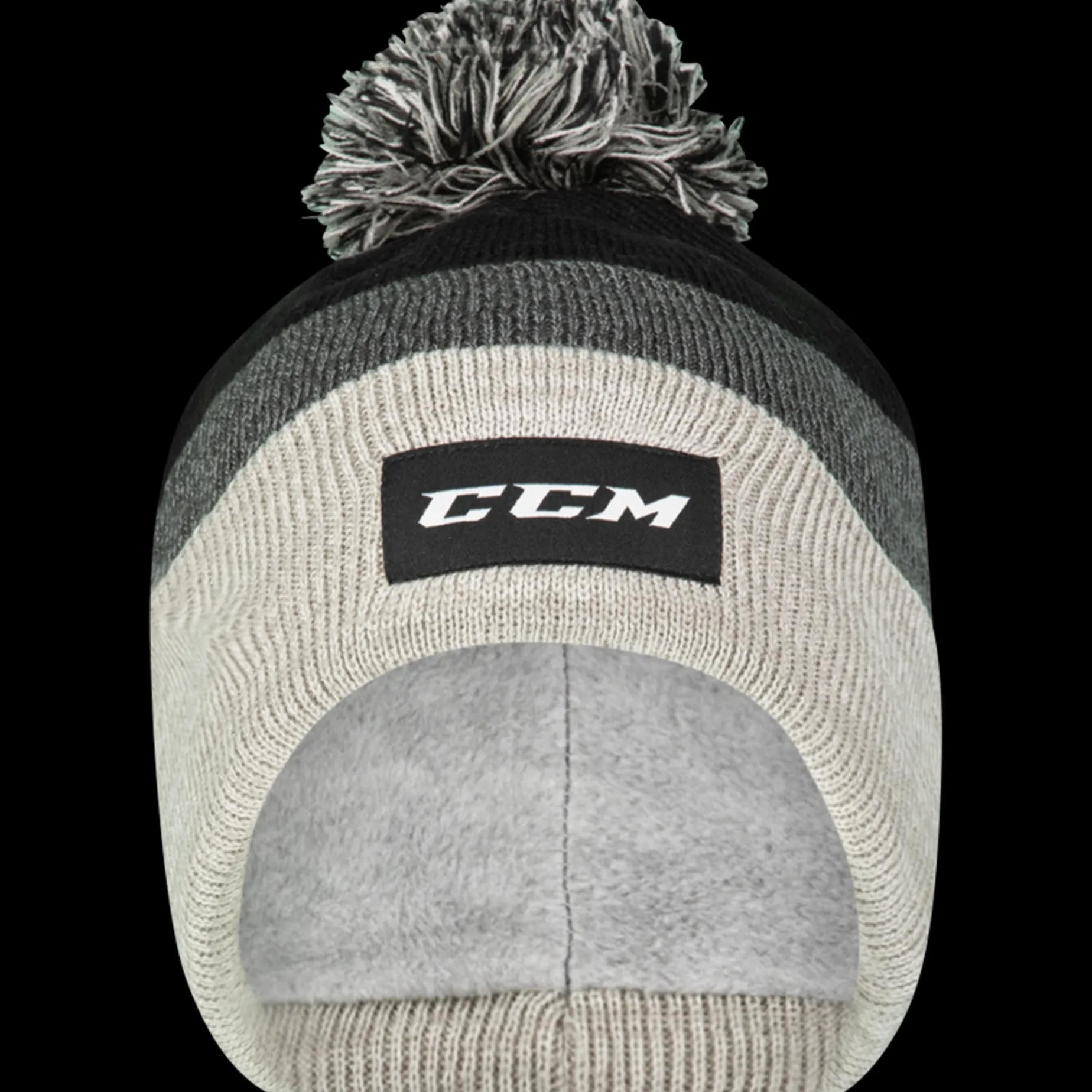 Team Cuffed Knit Pom 20, lue unisex - Hockeyklær - Team Cuffed Knit Pom 20, lue unisex