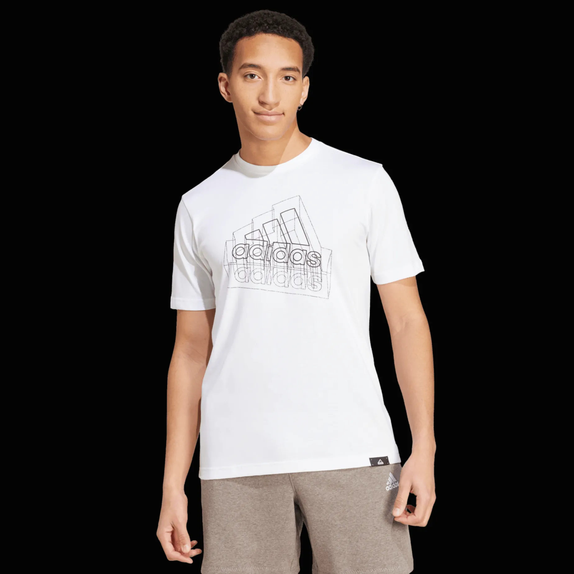 Tech Badge of Sport Graphic T-Shirt, t-skjorte, herre - Fritids T-Skjorte - Tech Badge of Sport Graphic T-Shirt, t-skjorte, herre