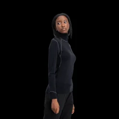 Thermo Turtle Neck W/zip, ulltrøye dame - Ullundertøy overdel dame - Thermo Turtle Neck W/zip, ulltrøye dame