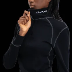 Thermo Turtle Neck W/zip, ulltrøye dame - Ullundertøy overdel dame - Thermo Turtle Neck W/zip, ulltrøye dame