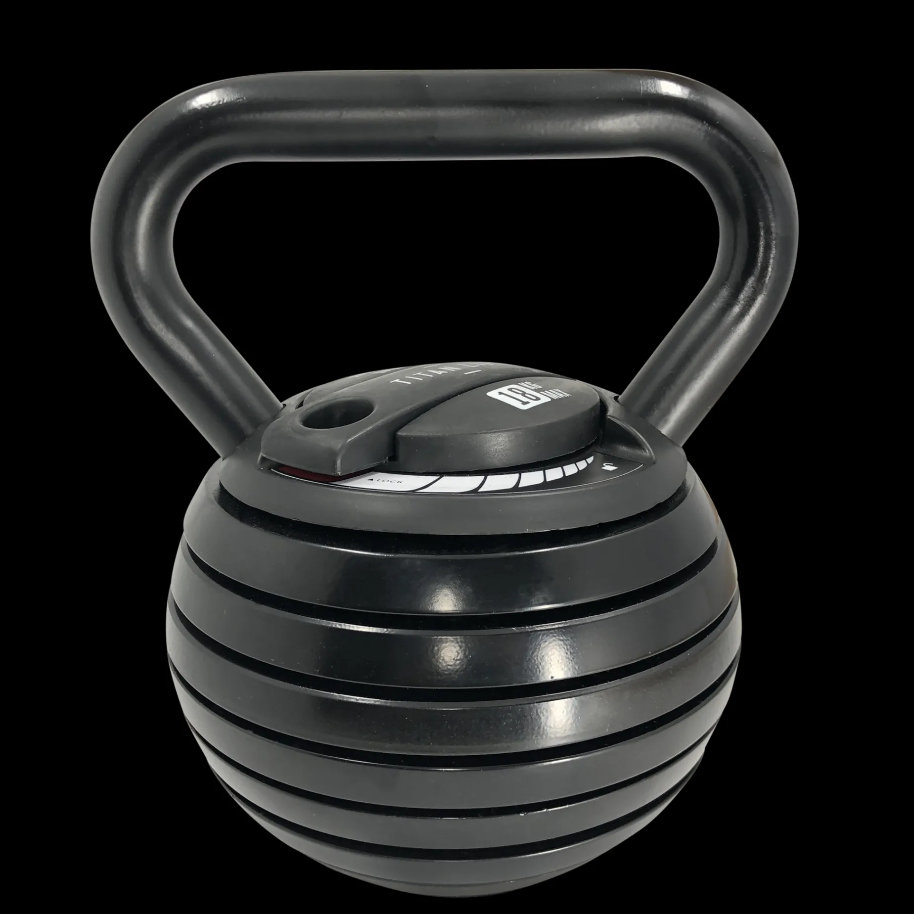 Titan Life - Adjustable Kettlebell 4,5 - 18 kg, justerbar kettlebell - Kettlebells - Titan Life - Adjustable Kettlebell 4,5 - 18 kg, justerbar kettlebell