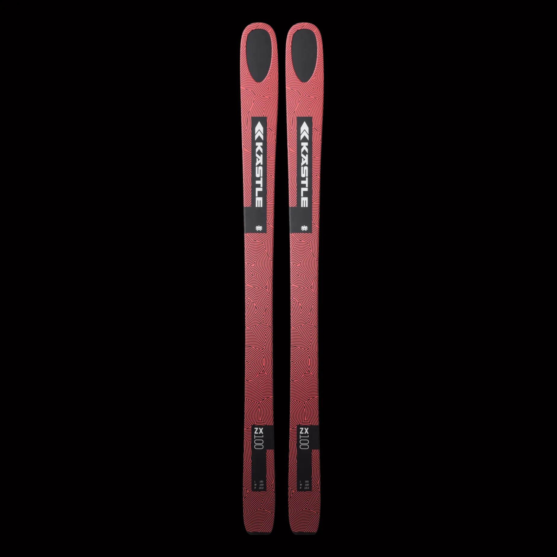 Touring Skis ZX100 24/25, frikjøringsski, unisex - Toppturski - Touring Skis ZX100 24/25, frikjøringsski, unisex