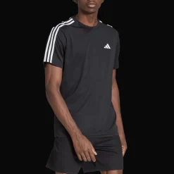 Train Essentials 3-Stripes Training T-shirt, t-skjorte, herre - Trenings T-Skjorte - Train Essentials 3-Stripes Training T-shirt, t-skjorte, herre
