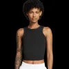 W Nk One Fitted Df Crop Tank - Trenings Singlet - W Nk One Fitted Df Crop Tank