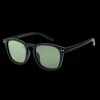 019 Waye Polarized Matt Black W Green Pol Lens, solbriller, unisex - Sportsbriller - 019 Waye Polarized Matt Black W Green Pol Lens, solbriller, unisex