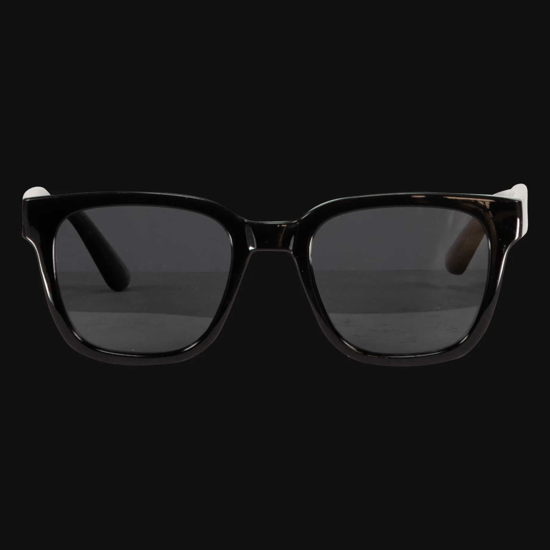 013 Waye Polarized Shiny Black W Pol Smoke, solbriller, unisex - Sportsbriller - 013 Waye Polarized Shiny Black W Pol Smoke, solbriller, unisex