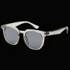 008 Waye Transparent Grey Frame With Smoke Lens, solbriller, unisex - Fritidsbriller - 008 Waye Transparent Grey Frame With Smoke Lens, solbriller, unisex