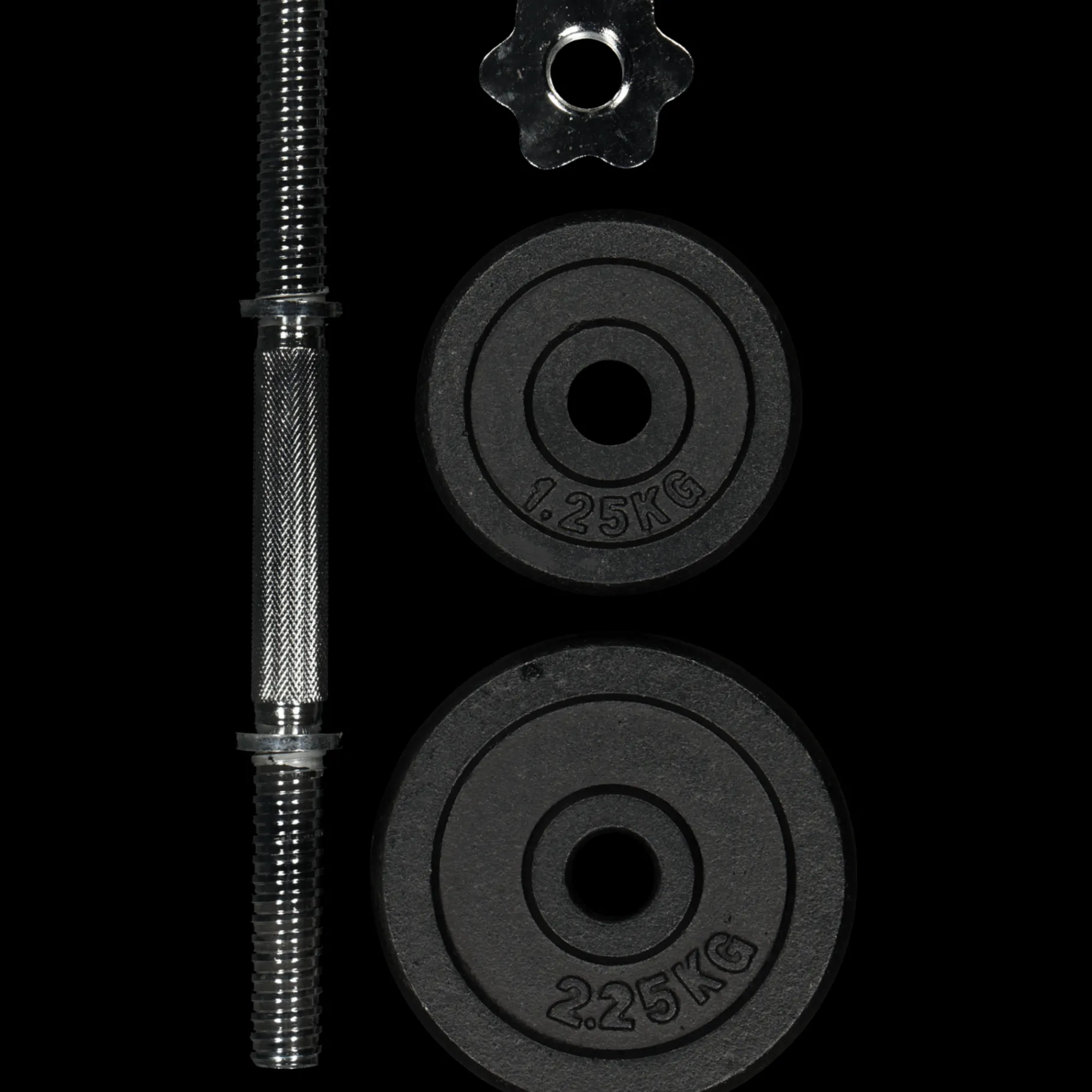 Weightcase 18kg, vektsett - Vektskiver - Weightcase 18kg, vektsett