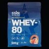 Whey-80 Strawberry, proteinpulver - Proteiner - Whey-80 Strawberry, proteinpulver