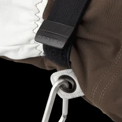 Alpine Glove Army leather Heli ski - 5 finger 24/25, skihanske, alpinhanske - Skihansker - Alpine Glove Army leather Heli ski - 5 finger 24/25, skihanske, alpinhanske