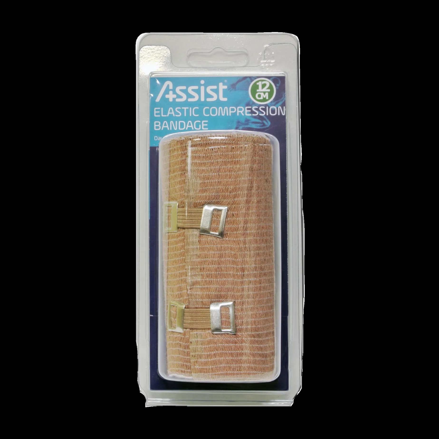 Assist Dauerbind 12 cm, elastisk gasbind - Kinesioteip & Sportsteip - Assist Dauerbind 12 cm, elastisk gasbind