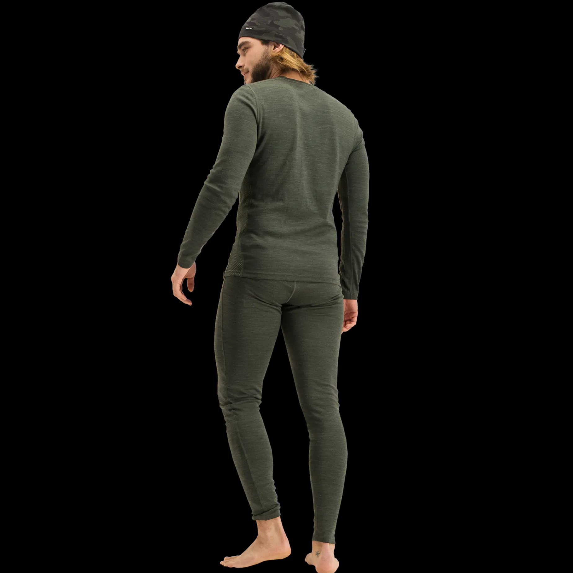 Base Crew Mns, ulltrøye herre - Ullundertøy overdel herre - Base Crew Mns, ulltrøye herre