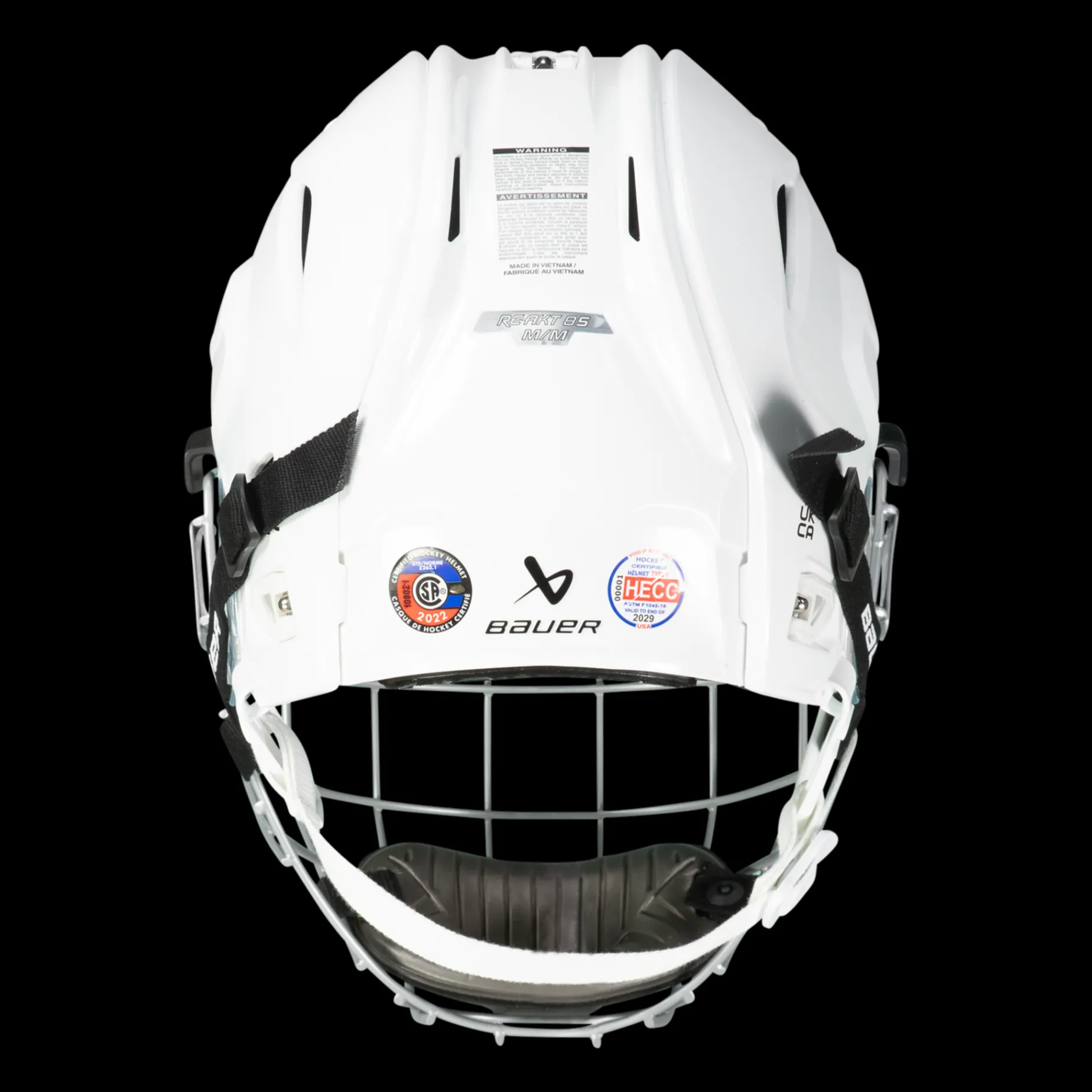 Bauer Re-Akt 85-Helmet-Combo 23/24, hockeyhjelm unisex - Hockeyhjelm - Bauer Re-Akt 85-Helmet-Combo 23/24, hockeyhjelm unisex