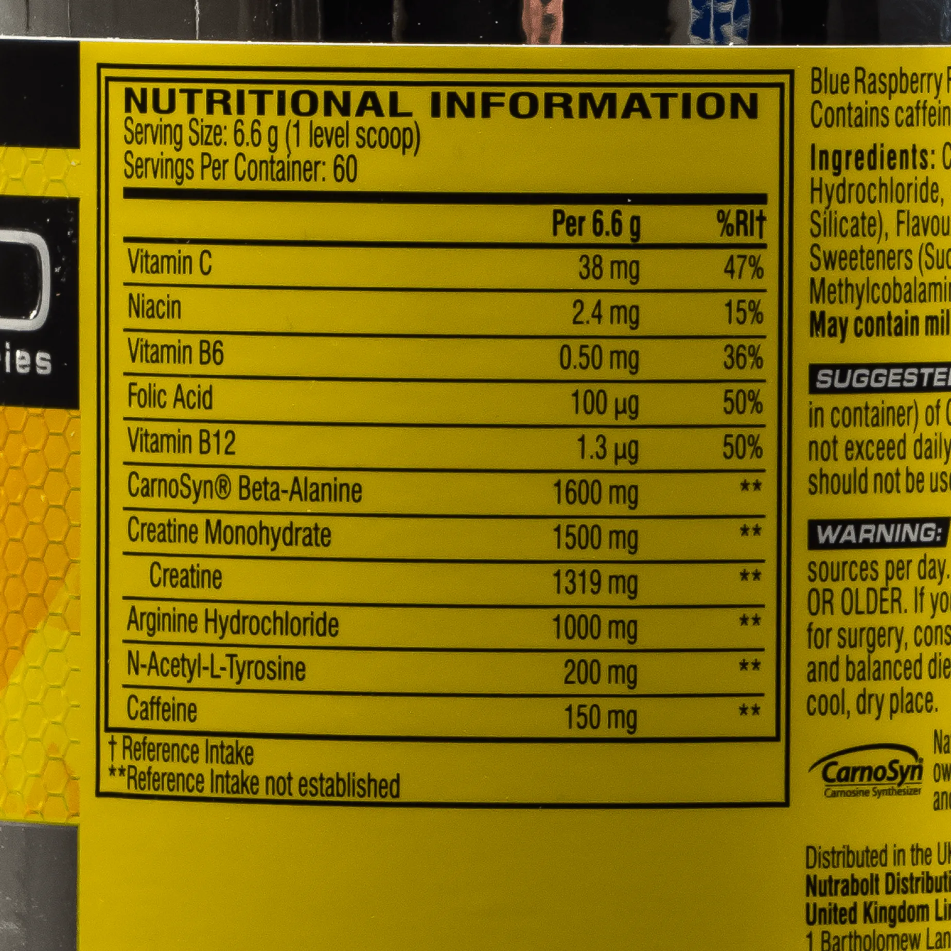 C4 Original Icy Blue Raspberry, pre-workout-pulver - Pre-Workout - C4 Original Icy Blue Raspberry, pre-workout-pulver